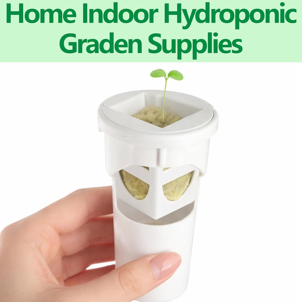 12 Pcs Grow Cubes for Hydroponic System, Grow Cube Hydroponic Cups Compatible wi