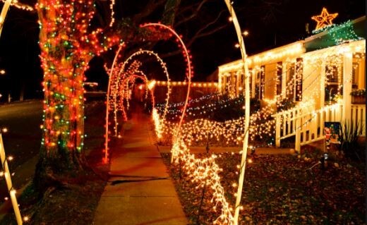 100 LED Solar String Lights 40FT Warm White 8 Modes Auto On/Off Xmas Decorations