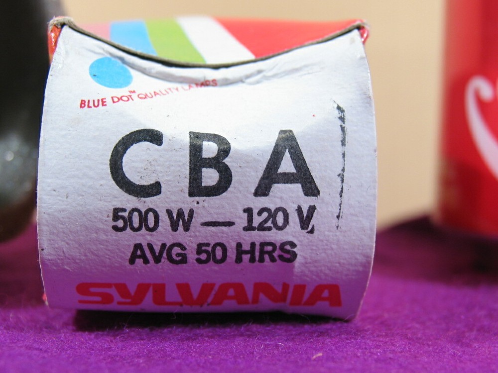 CBA SYLVANIA 500W Lamp/Bulb 120V