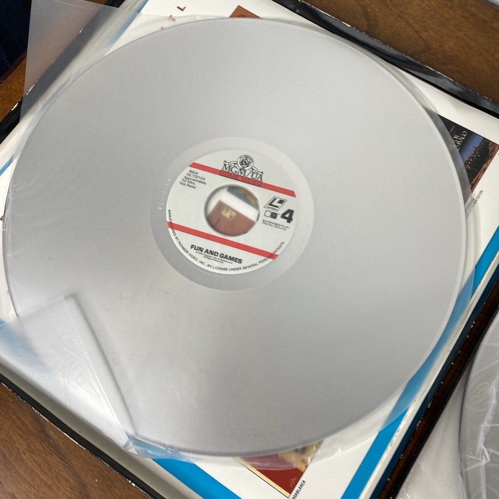 The Outer Limits Laserdisc 4 Disc Box Set Video Movie