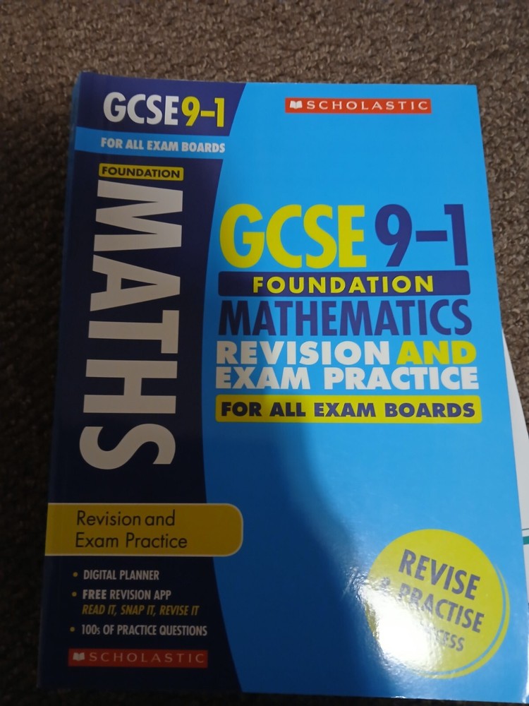 GCSE 9-1  Foundation mathematics