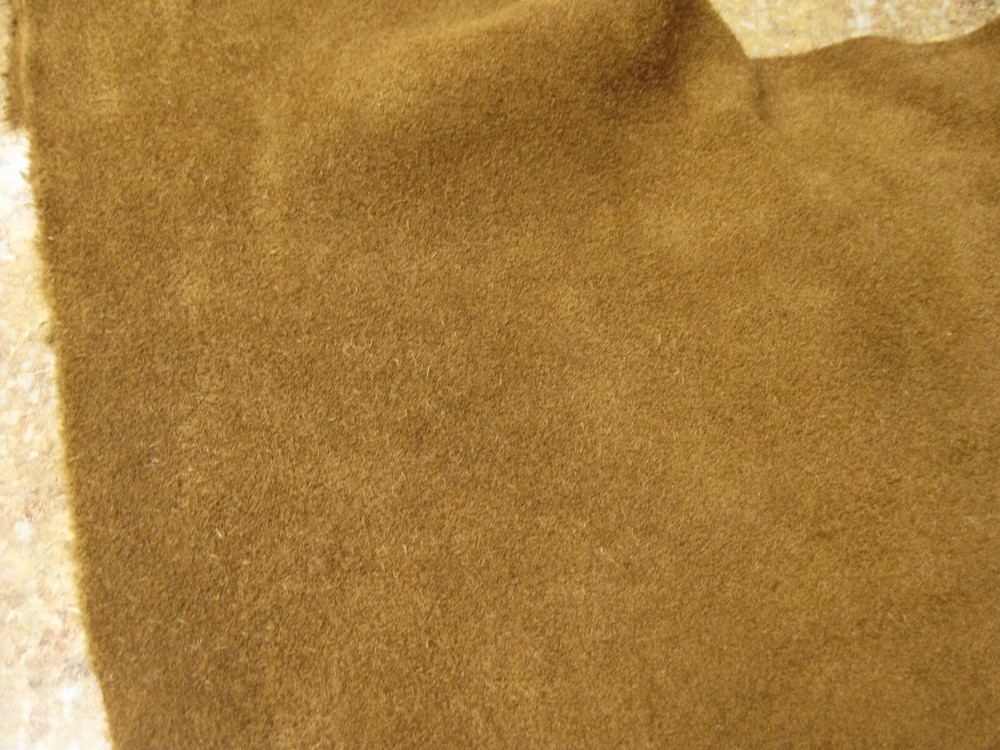 Suede Buffalo Leather Tan #0010366 Row 105