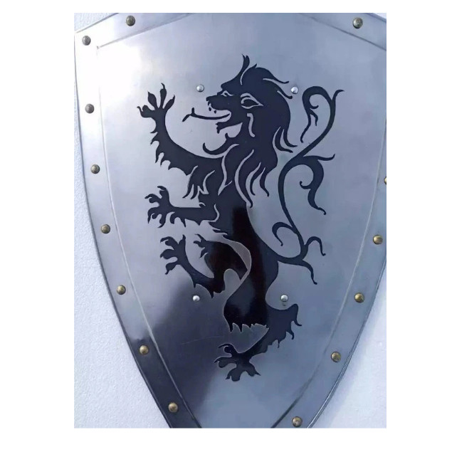28'' Medieval Fully Functional Dragon Shield Warrior Templar Medieval Shield