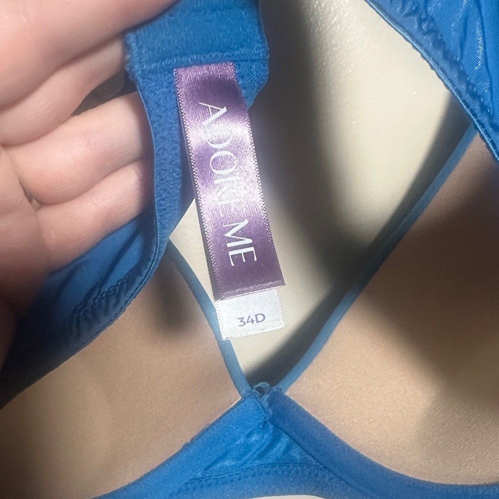 Adore Me Lace Underwire Push Up Bra | 34D