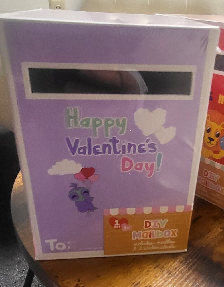 3 mailboxes (MIXED BOXES) - DIY Mailbox Kit with Stickers Sheets