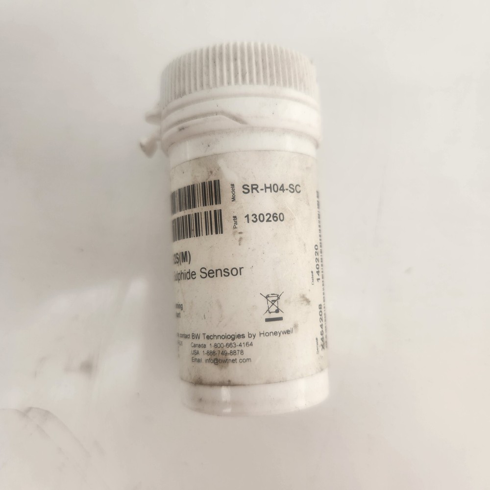 BW Technologies SR-H04-SC Replacement Hydrogen Sulfide (H2S) Sensor | Unopened
