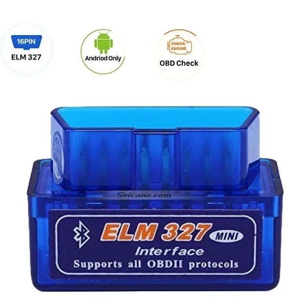 New ELM327 V2.1 Bluetooth OBD2 Code Reader For Android Torque Super Diagnostic