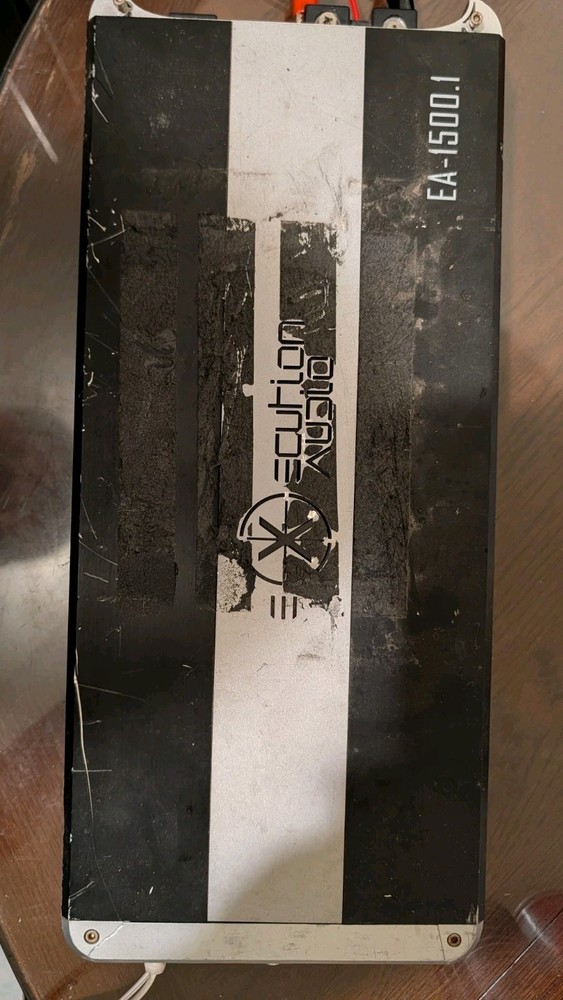 Execution Audio class d monoblock car amplifier 1500 Watts Rms @ 1 Ohm TESTED