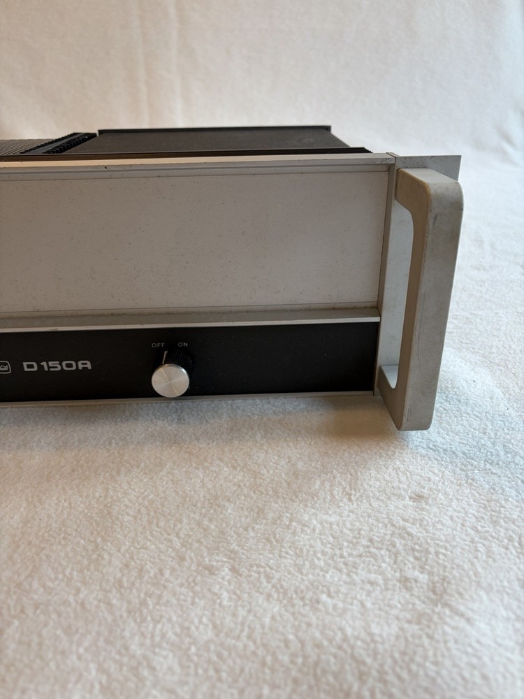 Crown D150A Stereo Power Amplifier/Rack Handles Excellent Working! (Unit #2)