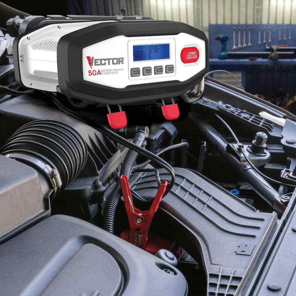 VECTOR 50 Amp Battery Charger/Maintainer