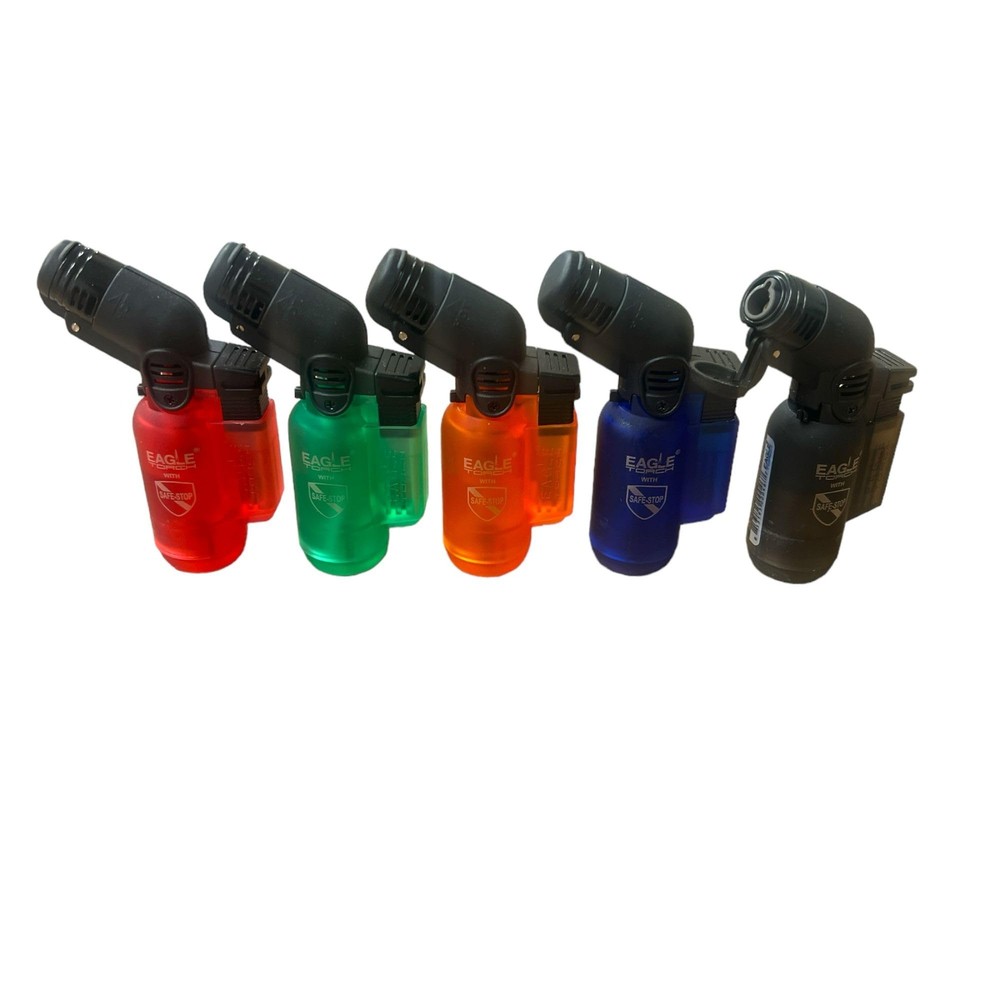 UptownStyle Eagle Torch Mini-Angle Torch Lighter Windproof Refillable Lighter 5-