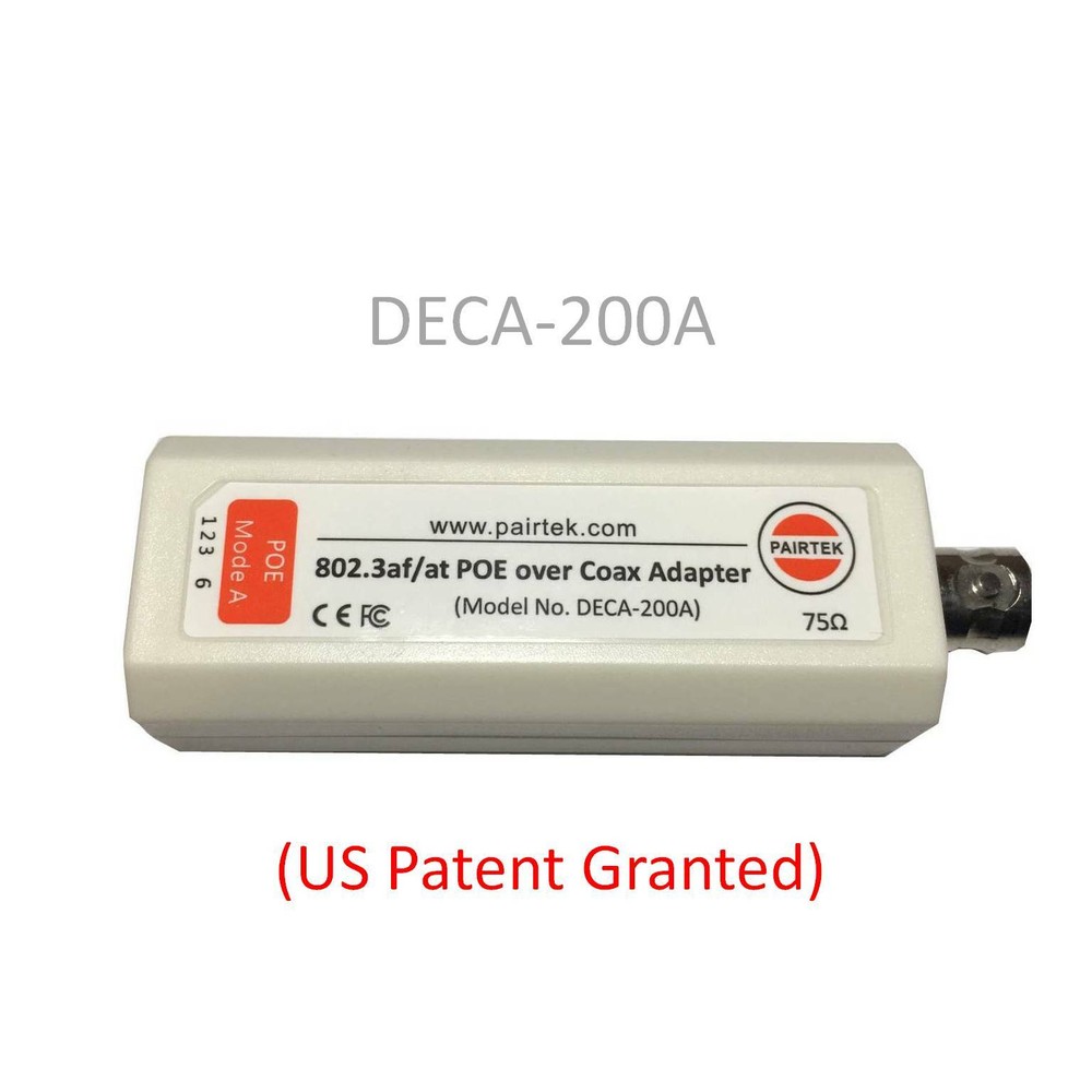 Ethernet PoE-over-Coax Adapter Kit
