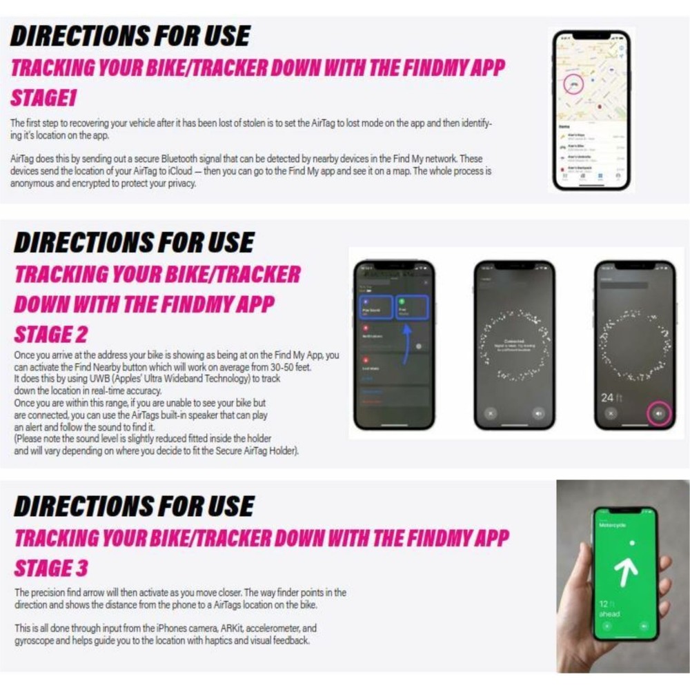 Muc-Off Secure Airtag Holder 20935