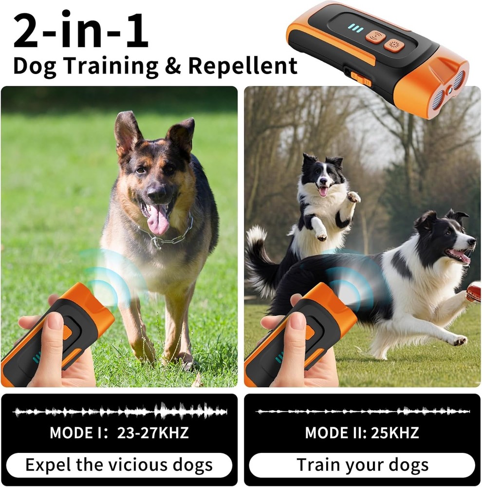 Ultrasonic Handheld Dog Trainer: Effortlessly Guide Your Pup's Behavior