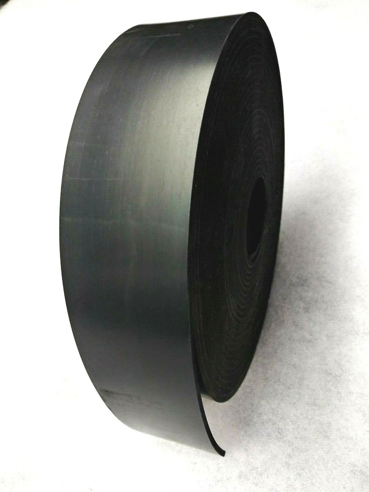 Neoprene Sheet Rubber Solid Strip 1/8" Thick x 2" W x 5-Foot L 60 Duro Std