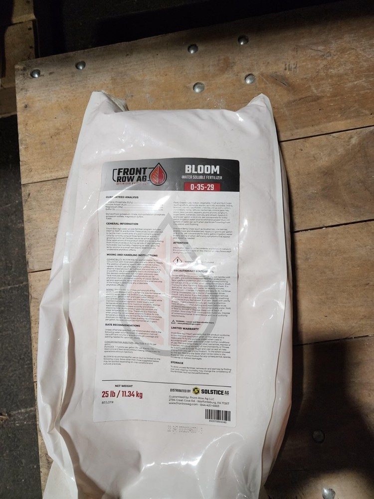 Front Row Ag Bloom  25 LB