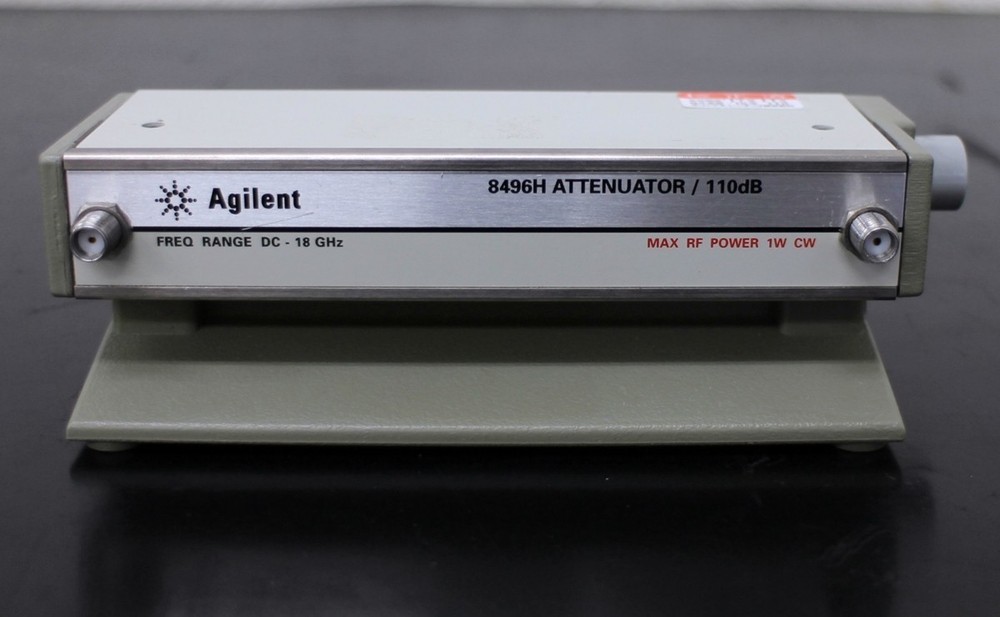 Agilent 8496H-002 DC-18GHz 110dB Programmable Step Attenuator Tested Working