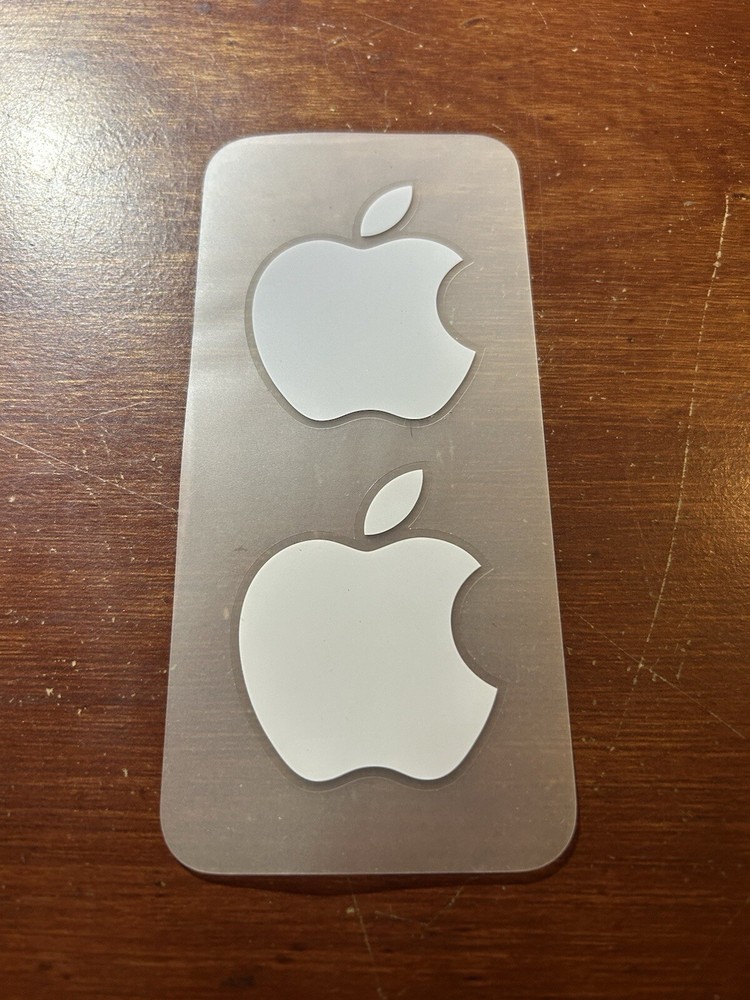 Apple Sticker Sheets (2). Four Total