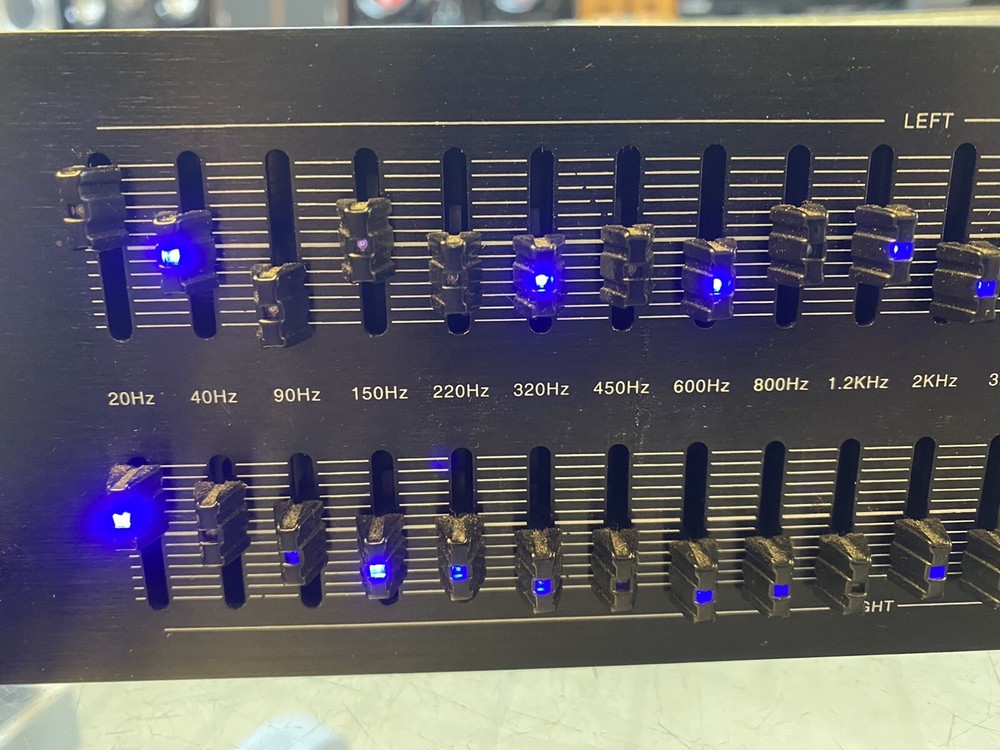 Technical Pro EQ7153 Dual 21-Band Equalizer with Digital Display