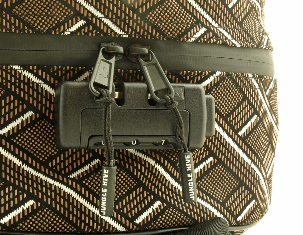 Jungle Hive Lifestyle Backpack - Brown Diamond Pattern