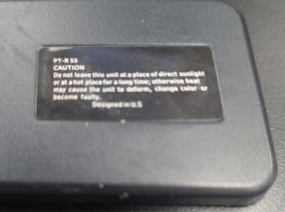 A/V PT-R-55 REMOTE