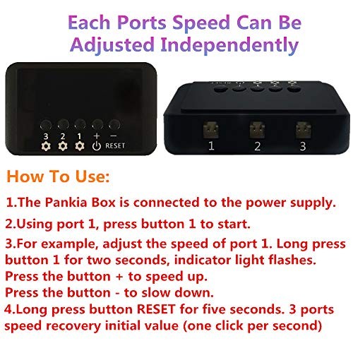 Pankia Box Auto Clicker Device Screen Auto Click Adjustable Speed Simu