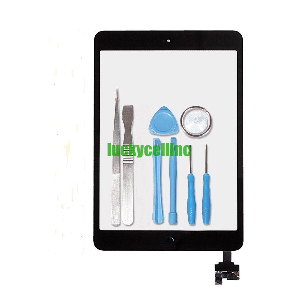 Touch Screen Digitizer + IC Connector for iPad Mini 1 & 2 Retina Display + Tools