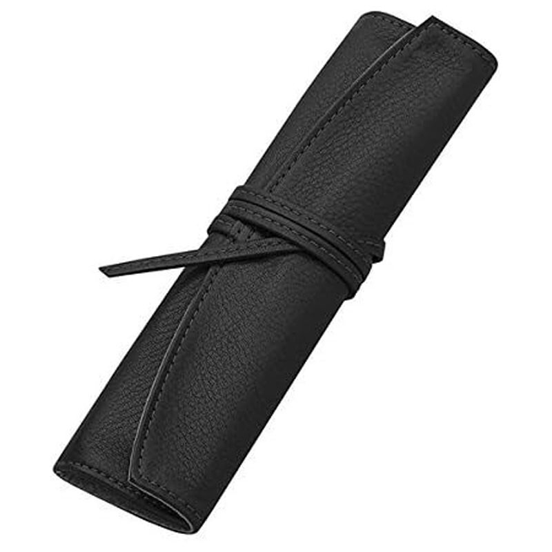 PILOT Roll Pen Case Cowhide Leather Pensemble for Single Pen Black