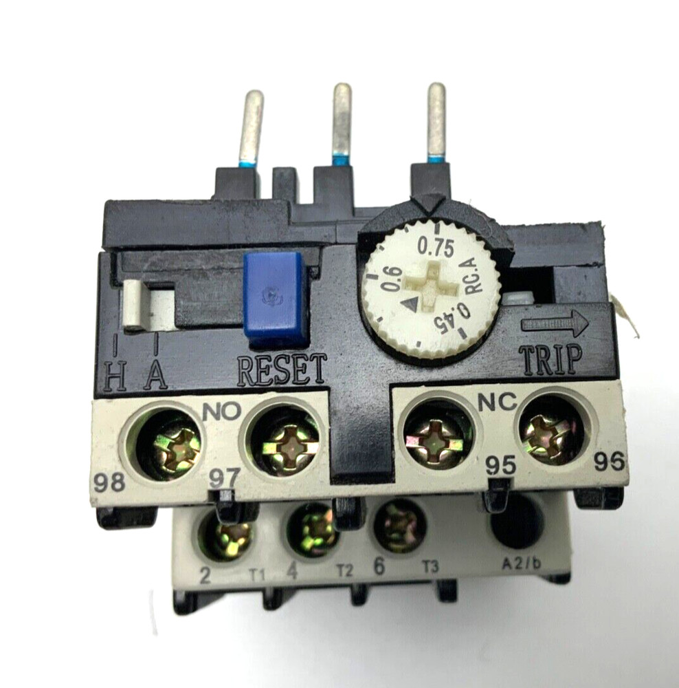 Shihlin TH-P12E thermal overload relay RANGE 0.45 - .75A