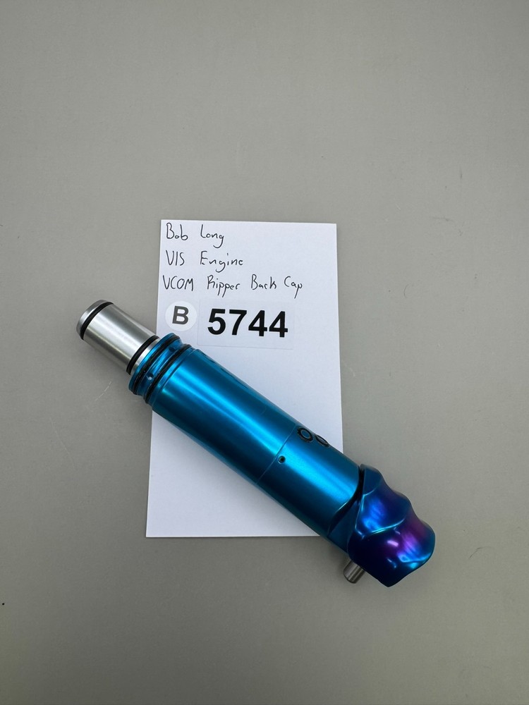 Bob Long VIS Engine VCOM Ripper Back Cap-Gloss Blue