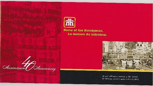 Canada, 2004 Booklet 288 Home Hardware