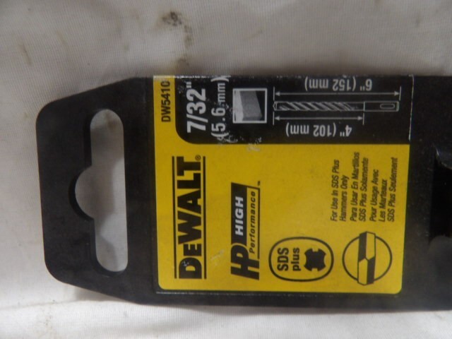 Dewalt 7/32" Drill Bit DW5410 SDS Plus