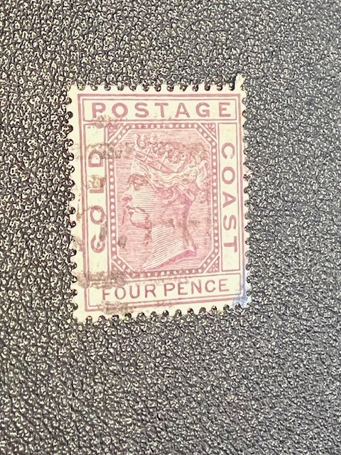 Gold Coast stamp 17 used