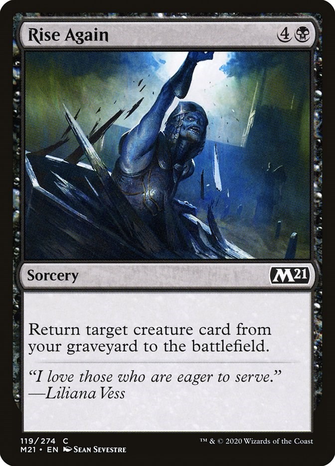 Rise Again Core Set 2021 119 MTG LP