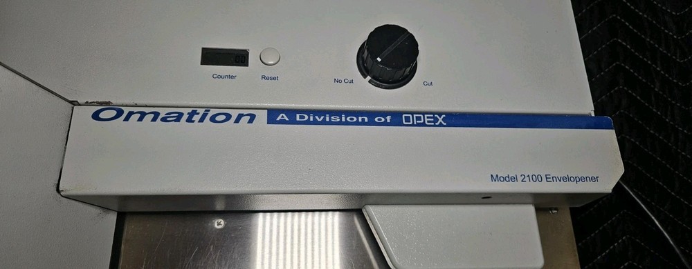 Omation Model 2100 Envelopener - Envelope Opener USED
