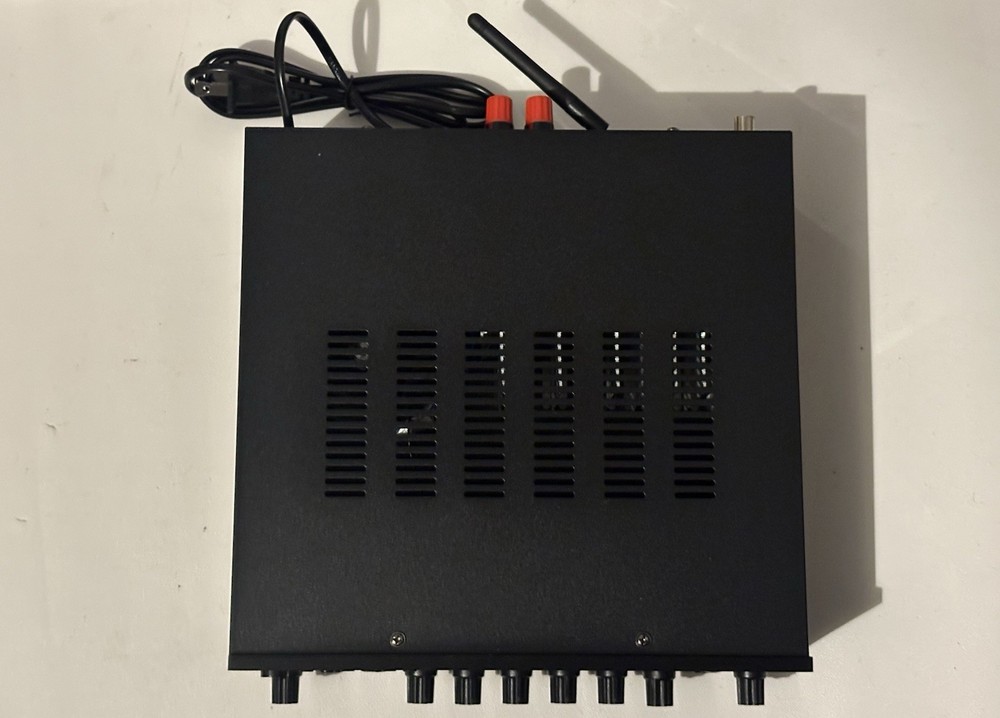 Pyle 200W Wireless BT Streaming Amplifier, Multi-Channel Home Audio Receiver