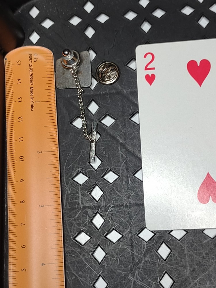 Super Cool Charcoal Brix Pin Or Tie Tack