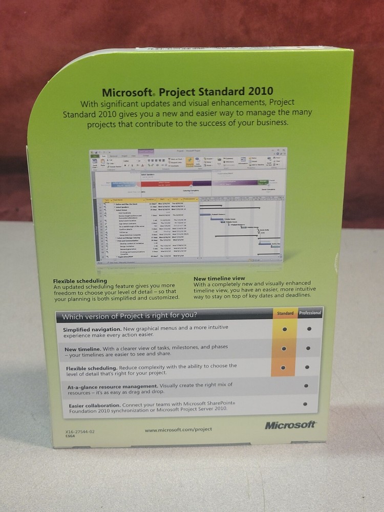 Microsoft Project Standard 2010 Full Version