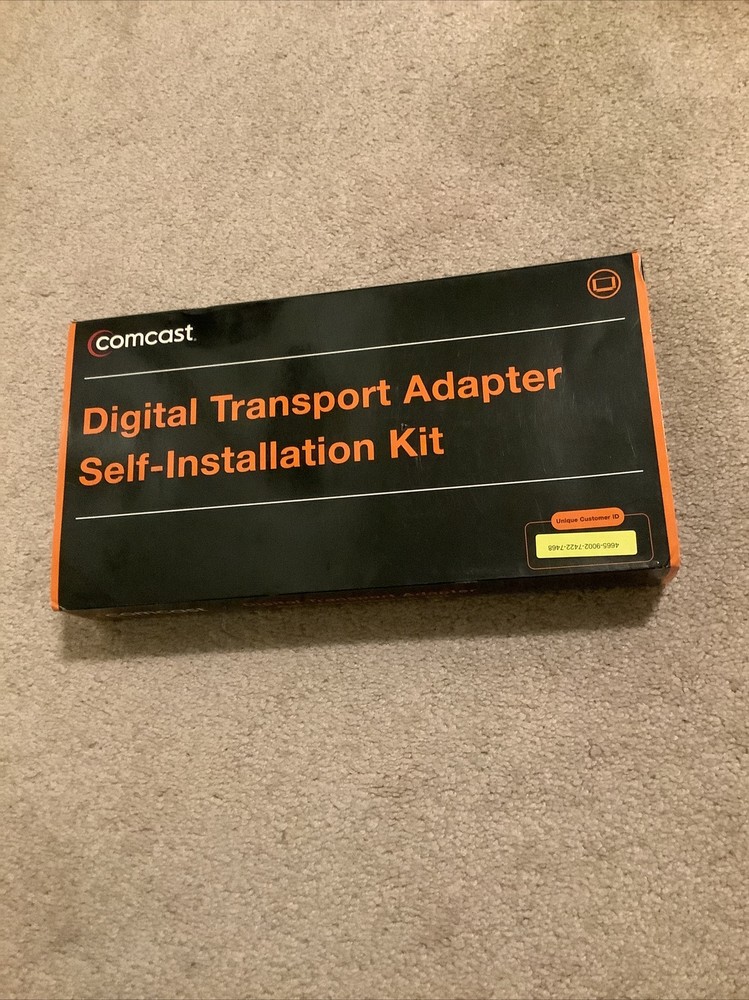New Comcast Digital Transport Adapter Self-Installation Kit