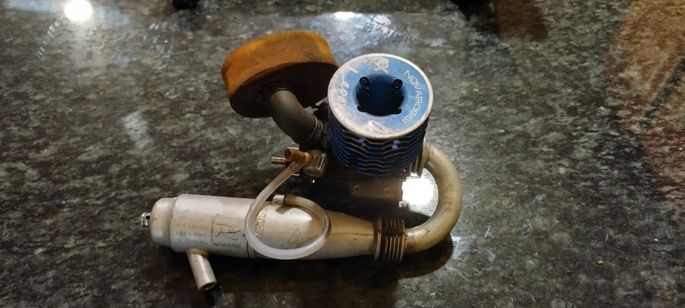 Novarossi REX LEGEND 4  .21 Nitro Engine Rare Novarossi Nitro Engine