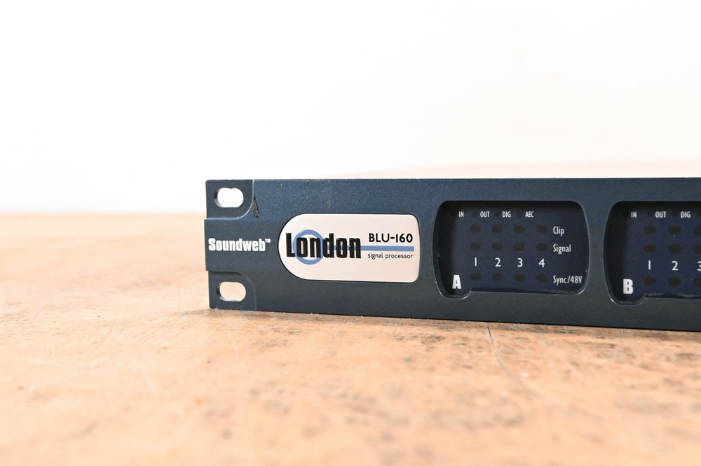 BSS London BLU-160 Networked Signal Processor CG01QSG