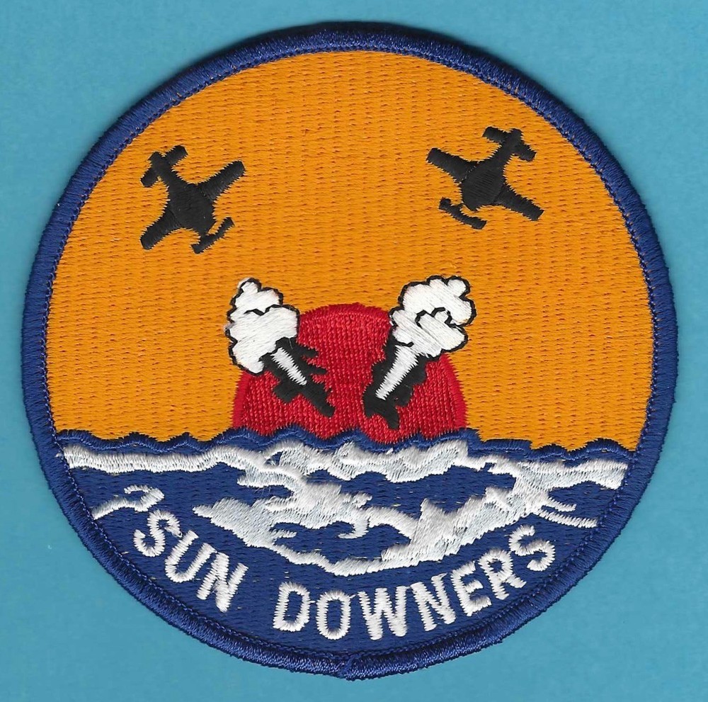 U.S. NAVY VF-111 SUN DOWNERS FIGHTER SQUADRON PATCH