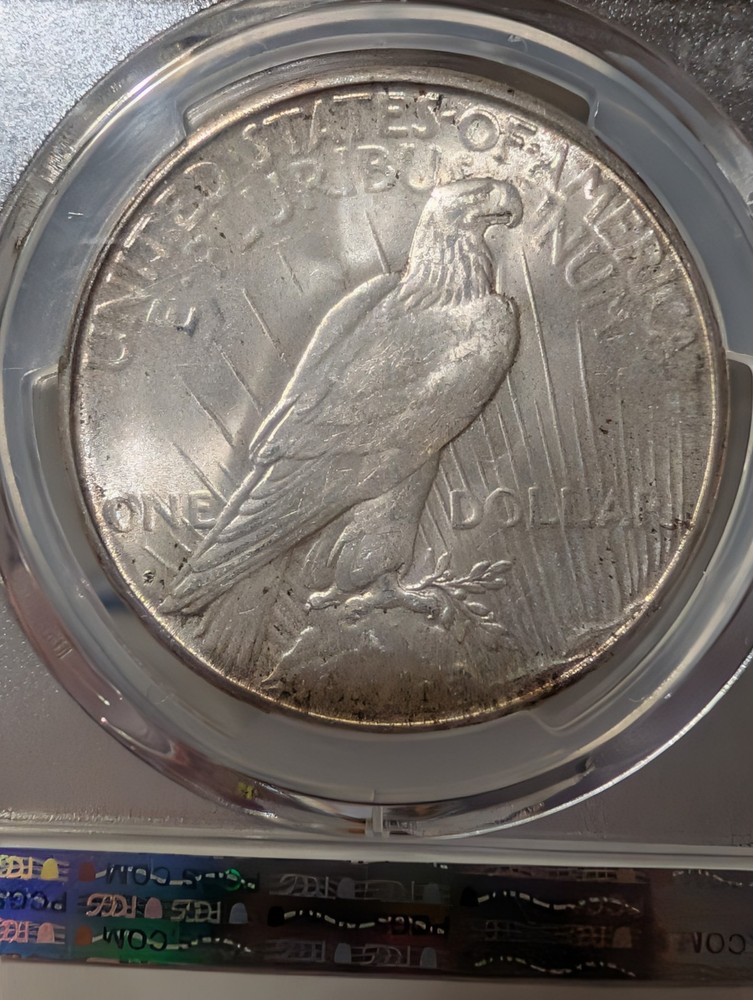 1923 S Peace Dollar MS63 PCGS