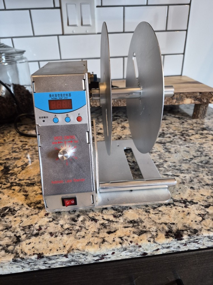 Automatic Label Rewinder Bidirectional Rewinding Adjustable Speed