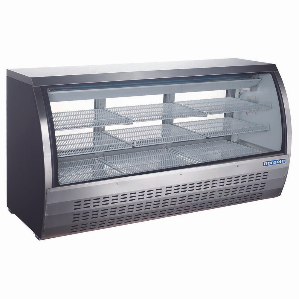 Norpole NPDC-82B Refrigerated Deli Display Case