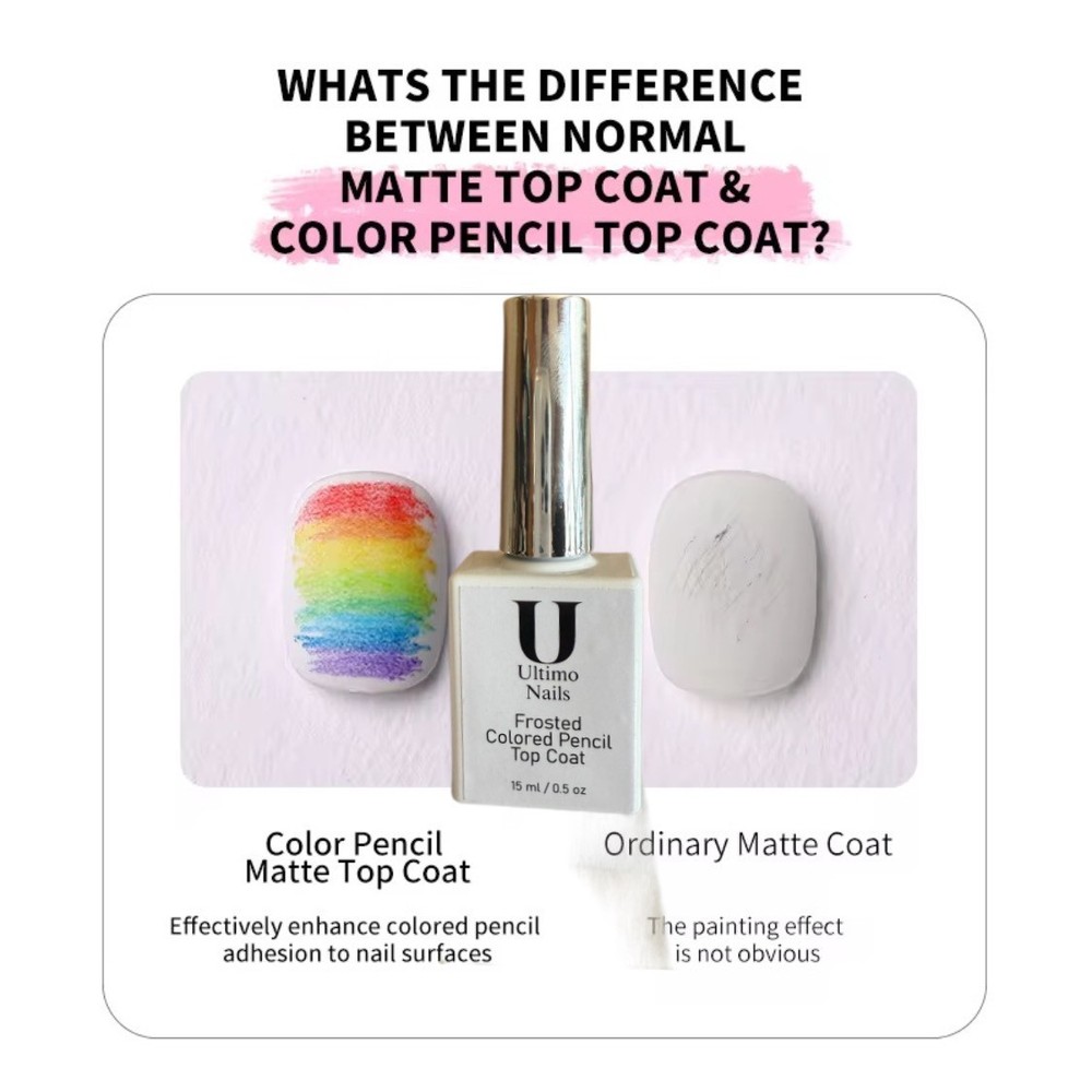 Frosted Gel Utimo Colored Pencil Top 15ml