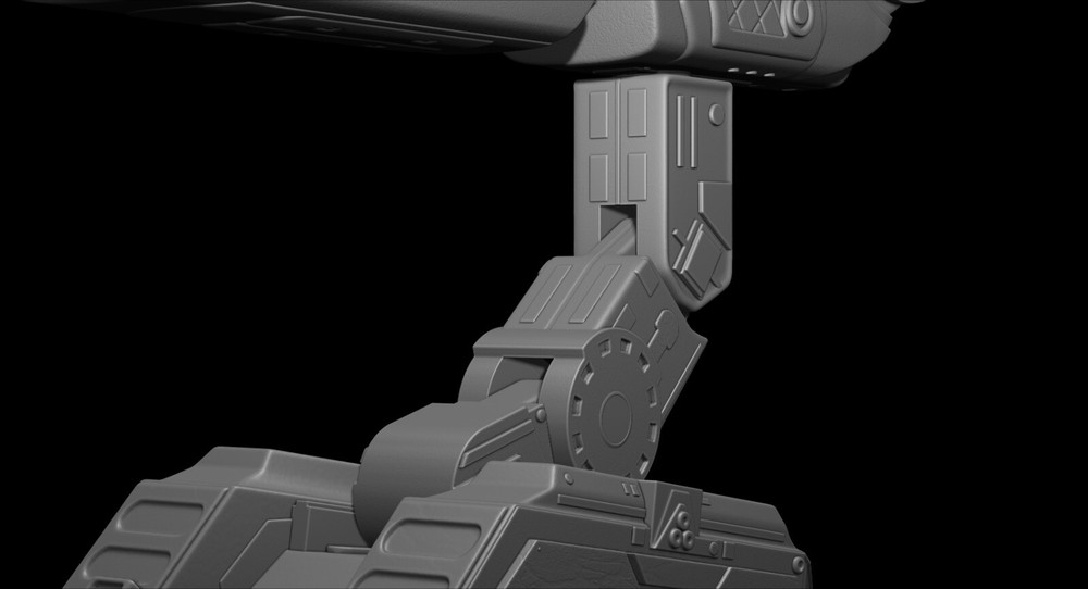 Predator Shoulder Cannon plasma Two Size File for 3D Printer - Model Printing -