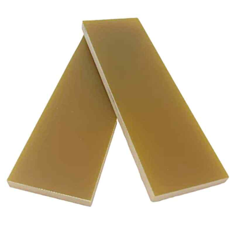 G10 Knife Handle Scales- GOLDEN LAGER