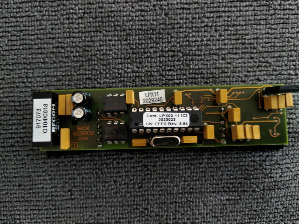 SICK MCS 100E CD HW PD Analog OUTPUT module LPX 11