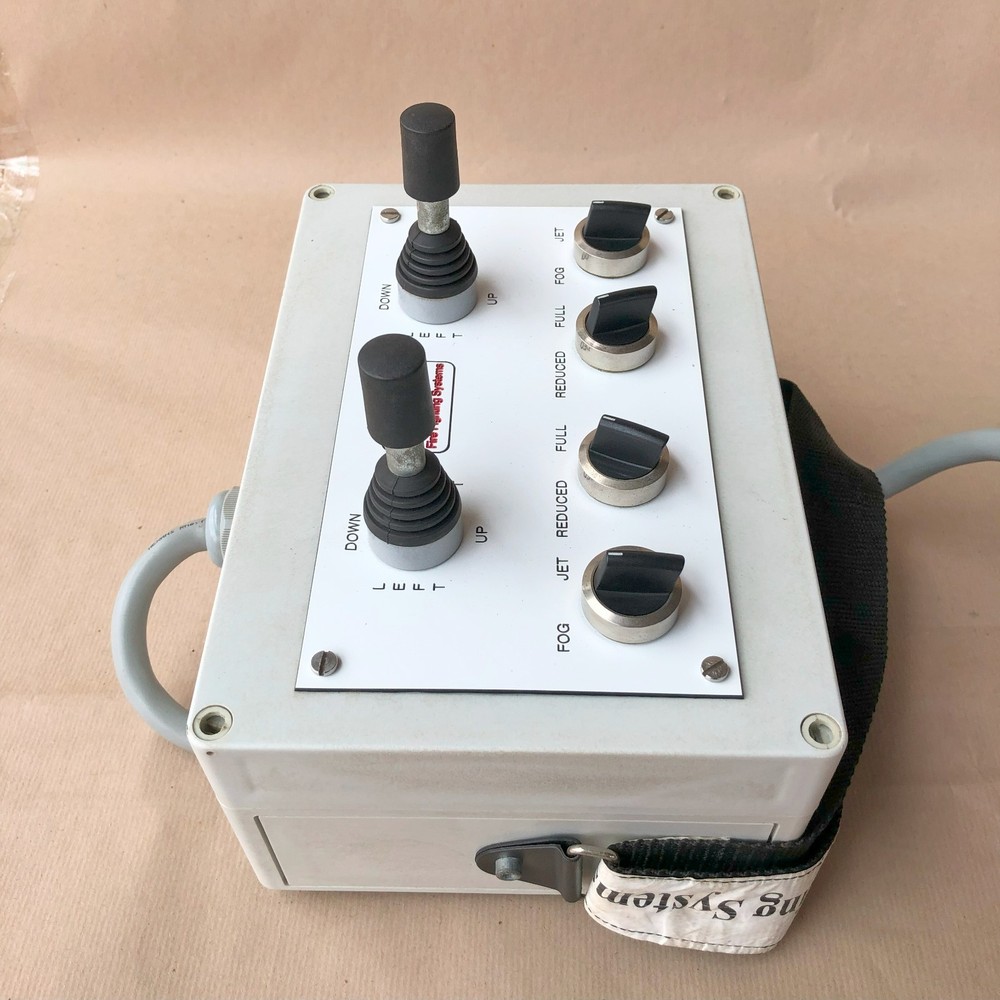 FFS FIRE FIGHTING SYSTEMS PORTABLE REMOTE CONTROL UNIT JOYSTICK CONTROLLER